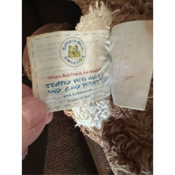 Rare Vintage 16" 2007 MLB All-Star Game AT & T Park Build a Bear Brown Teddy ADO - Picture 5 of 8